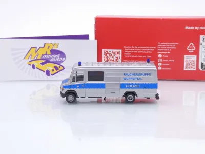 Preview: Herpa 098823 # Mercedes-Benz T2 Vario " Polizei Tauchergruppe Wuppertal " 1:87