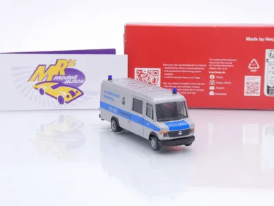 Preview: Herpa 098823 # Mercedes-Benz T2 Vario " Polizei Tauchergruppe Wuppertal " 1:87