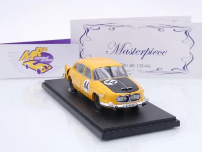 Preview: Autocult Masterpiece 90354 # Tatra 603-2 B5 #44 " Marathon de la Route 1966 " 1:43