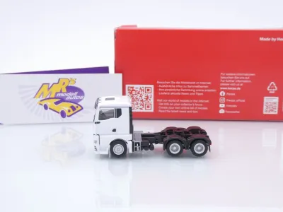 Preview: Herpa 320559 # MAN TGX GN 3-achs Zugmaschine " weiß " 1:87