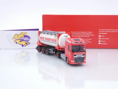 Preview: Herpa 320344 # DAF XG Swapcontainer-Sattelzug " Den Hartogh Logistics " 1:87
