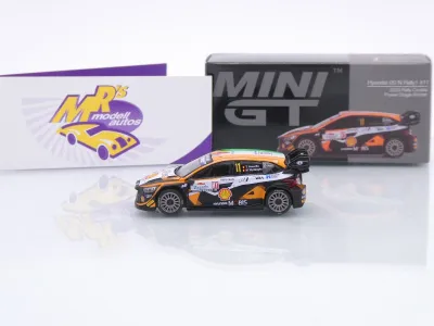 Preview: TSM MINI GT MGT0972-L # Hyundai i20 N #11 Rallye Kroatien 2023 " Thierry Neuville " 1:64
