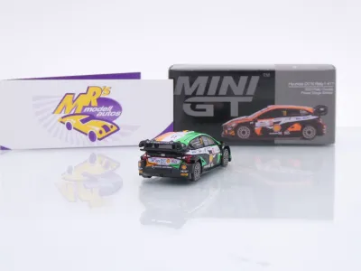 Preview: TSM MINI GT MGT0972-L # Hyundai i20 N #11 Rallye Kroatien 2023 " Thierry Neuville " 1:64