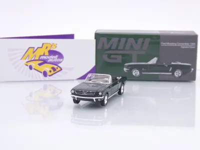 TSM MINI GT MGT01166-L # FORD Mustang Cabrio Baujahr 1964 " Highland Green " 1:64