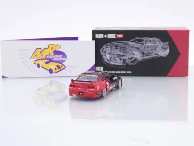 Preview: TSM MINI GT KHMG191 # Nissan Skyline GT-R #33 " Kaido House / Works Advan " 1:64