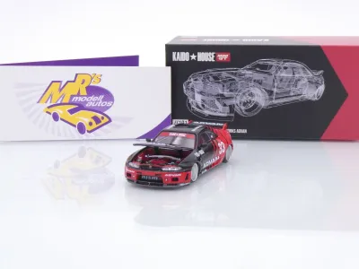 Preview: TSM MINI GT KHMG191 # Nissan Skyline GT-R #33 " Kaido House / Works Advan " 1:64