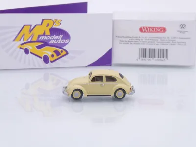 Preview: Wiking 0030 04 # Volkswagen VW Käfer 1200 Baujahr 1960-67 " grünbeige " 1:87
