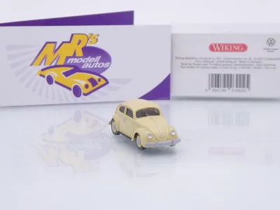 Preview: Wiking 0030 04 # Volkswagen VW Käfer 1200 Baujahr 1960-67 " grünbeige " 1:87