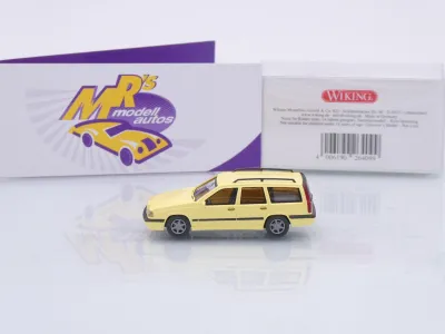Preview: Wiking 0264 09 # Volvo 850 Kombi Baujahr 1993-96 " hellgelb " 1:87
