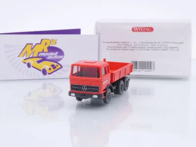 Wiking 0368 06 # Mercedes-Benz Flachpritschenkipper Baujahr 1963 " Raab Karcher " 1:87