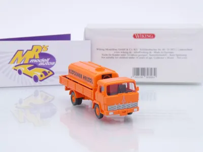 Preview: Wiking 0808 98 # Magirus LKW mit Öltank Baujahr 1963-73 " Klöckner Heizöl " 1:87