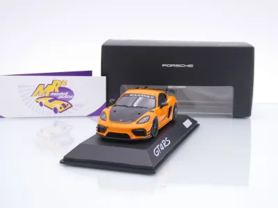 Spark WAP0206040TCAY # Porsche 718 982 GT4 RS Manthey Kit Baujahr 2024 " Pastellorange " 1:43
