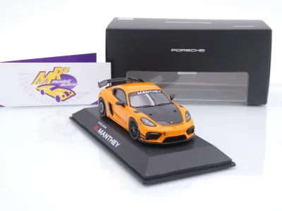 Preview: Spark WAP0206040TCAY # Porsche 718 982 GT4 RS Manthey Kit Baujahr 2024 " Pastellorange " 1:43