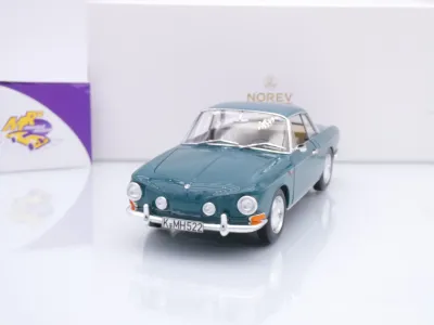 Norev 188648 # Volkswagen VW Karmann Ghia 1500 Baujahr 1963 " Smaragdgrün " 1:18