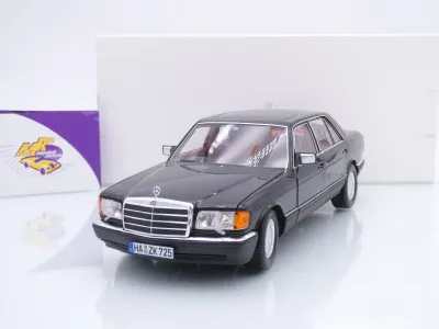 Norev 183788 # Mercedes-Benz 560 SEL (W126) Limousine Baujahr 1991 " schwarz " 1:18