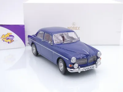 Norev 188740 # Volvo Amazon 121 2-Türer Limousine Baujahr 1966 " dunkelblau " 1:18