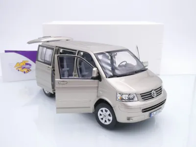 Norev 188602 # Volkswagen VW T5 Bus Multivan Baujahr 2003 " Wheatbeigemetallic " 1:18