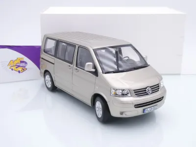 Norev 188602 # Volkswagen VW T5 Bus Multivan Baujahr 2003 " Wheatbeigemetallic " 1:18