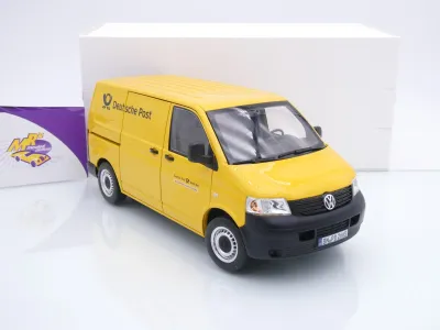 Norev 188617 # Volkswagen VW T5 Transporter Kasten 2003 gelb " Deutsche Post " 1:18