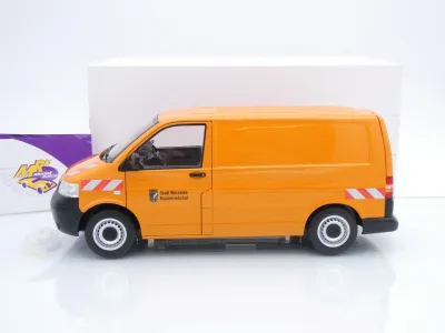 Preview: Norev 188618 # Volkswagen VW T5 Transporter 2003 " Kommunal Baubetriebshof Würselen " 1:18