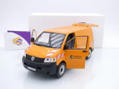 Norev 188618 # Volkswagen VW T5 Transporter 2003 " Kommunal Baubetriebshof Würselen " 1:18