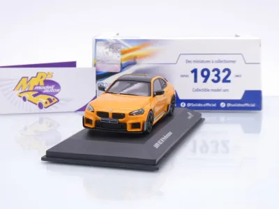 Solido S4314605 # BMW M2 G87 M Performance Baujahr 2023 " Papayaorange " 1:43