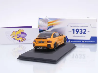 Preview: Solido S4314605 # BMW M2 G87 M Performance Baujahr 2023 " Papayaorange " 1:43