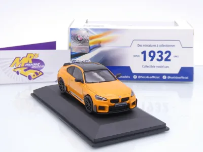 Preview: Solido S4314605 # BMW M2 G87 M Performance Baujahr 2023 " Papayaorange " 1:43