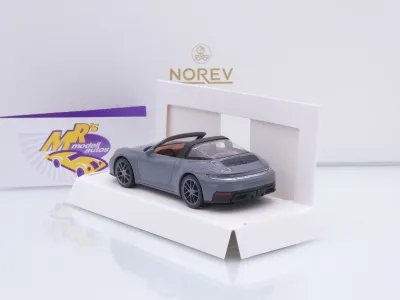 Preview: Norev 750073 # Porsche 911 (992) GTS Targa Baujahr 2023 " dunkelgrau " 1:43