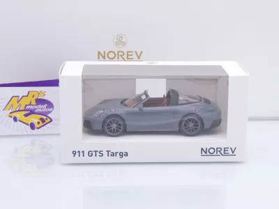 Preview: Norev 750073 # Porsche 911 (992) GTS Targa Baujahr 2023 " dunkelgrau " 1:43