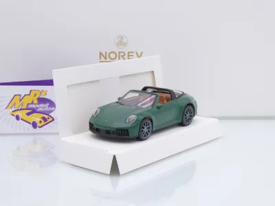 Norev 750074 # Porsche 911 (992) GTS Targa Baujahr 2023 " dunkelgrün " 1:43