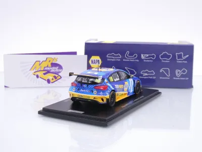 Preview: Spark UK028 # Ford Focus #116 Knockhill BTCC 2025 " NAPA Racing / Sutton " 1:43