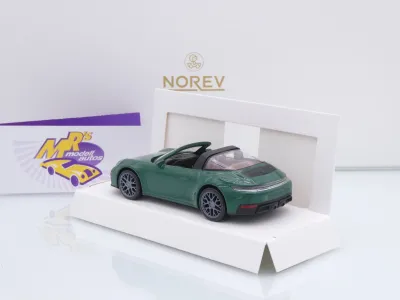 Preview: Norev 750074 # Porsche 911 (992) GTS Targa Baujahr 2023 " dunkelgrün " 1:43