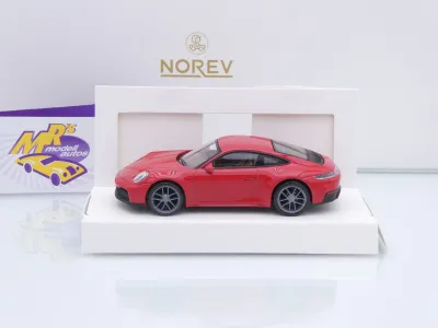 Preview: Norev 750066 # Porsche 911 (992) GTS Baujahr 2023 " Indischrot " 1:43