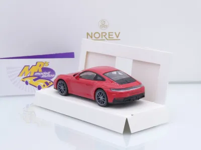 Preview: Norev 750066 # Porsche 911 (992) GTS Baujahr 2023 " Indischrot " 1:43