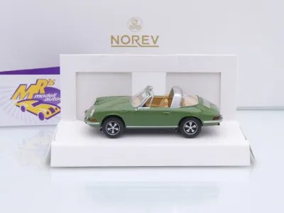 Preview: Norev 750059 # Porsche 911 (964) Targa Baujahr 1989 " Lindgrün " 1:43