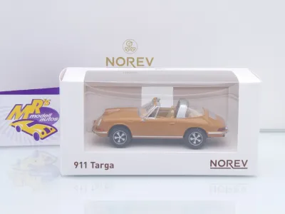 Preview: Norev 750080 # Porsche 911 (964) Targa Baujahr 1989 " orangebeige " 1:43