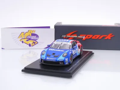 Spark S6298 # Porsche 911 GT3 #2 Carrera Cup Skandinavien Champion 2024 " Lukas Sundahl " 1:43