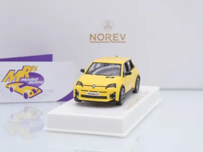 Norev 510552 # Renault R5 E-Tech 100% Electric Baujahr 2024 " gelbmetallic " 1:43