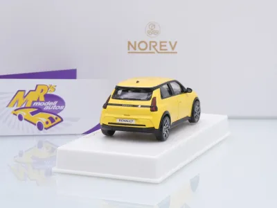 Preview: Norev 510552 # Renault R5 E-Tech 100% Electric Baujahr 2024 " gelbmetallic " 1:43