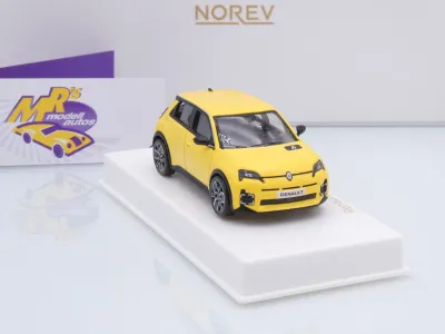 Preview: Norev 510552 # Renault R5 E-Tech 100% Electric Baujahr 2024 " gelbmetallic " 1:43