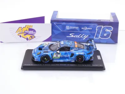 Preview: Spark 20252416 # Porsche 911 GT3 R Winner 24h Nürburgring 2025 " Scherer PHX Sally " 1:43