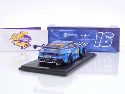 Preview: Spark 20252416 # Porsche 911 GT3 R Winner 24h Nürburgring 2025 " Scherer PHX Sally " 1:43