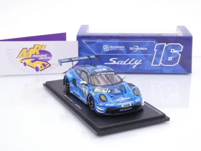 Preview: Spark 20252416 # Porsche 911 GT3 R Winner 24h Nürburgring 2025 " Scherer PHX Sally " 1:43
