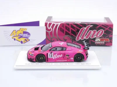 Preview: Spark SP505 # Audi R8 LMS GT3 #16 24h Spa 2023 " Uno Racing by Scherer " 1:43