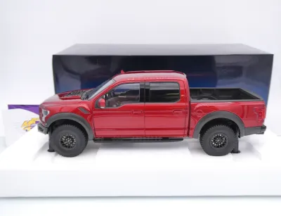 Preview: AUTOart 72948 # Ford F-150 RAPTOR Supercrew Pick-up Baujahr 2019 " dunkelrotmetallic ( Ruby Red Metallic ) " 1:18