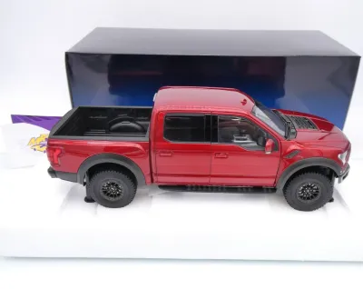 Preview: AUTOart 72948 # Ford F-150 RAPTOR Supercrew Pick-up Baujahr 2019 " dunkelrotmetallic ( Ruby Red Metallic ) " 1:18