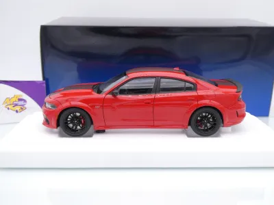 Preview: AUTOart 71759 # Dodge Charger SCAT Pack Widebody Baujahr 2020 " Tor Red / Carbon " 1:18