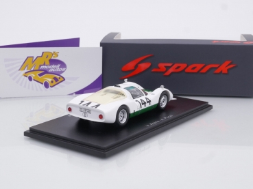 Preview: Spark S9235 # Porsche 906 3rd Targa Florio 1966 " V. Arena - A. Pucci " 1:43
