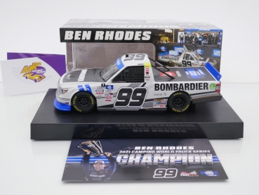 Lionel Racing T992124BOMBRCHA # Toyota Tundra " Ben Rhodes - NASCAR Truck Champion 2021 " 1:24
